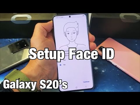 Galaxy S20 / S20+ : How to Setup Face Recognition as Password