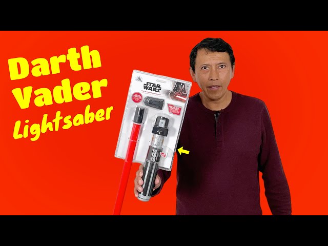 Vídeo relacionado con Star Wars Sable de luz no electrónico de Darth Vader, Juguetes