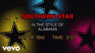Alabama - Southern Star (Karaoke)
