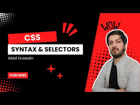 Tutorial 2 Css Syntax Selectors Explained Beginner Friendly Css
