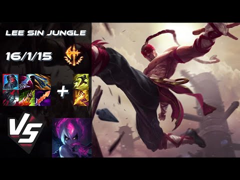 JUNGLE Lee Sin vs Evelynn - NA Grandmaster Patch 25.S2.7