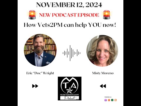 Eric "Doc" Wright and Misty Moreno - Vets2PM - YouTube