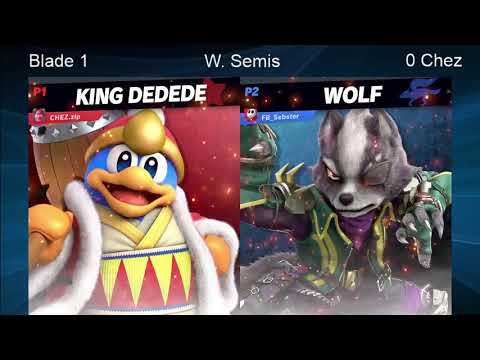 CWA Wifi Weekly 18 - Chez (Mewtwo, King Dedede) vs Famedblade (Wolf) Winners Semifinals