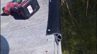 Unboxing and install: Dock Solutions P shaped bumpers 4 pack $136 for 16 linear feet