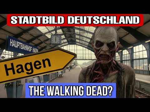 Hagen cityscape: Zombie zone – garbage, beggars, chaos
