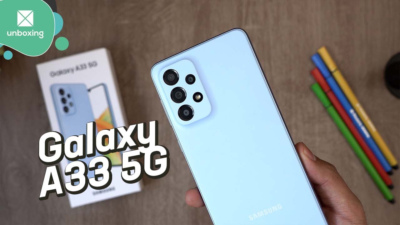 Samsung Galaxy A33 5G | Unboxing en español