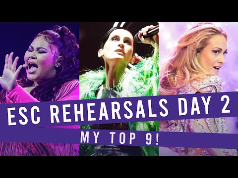 Eurovision 2021 Rehearsals Day 2: My Top 9 (with comments!)