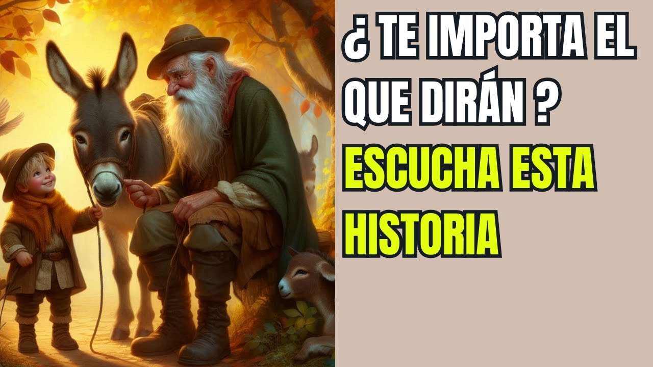 El Abuelo, el Niño y el Burro | UNA HISTORIA CON UN GRAN MENSAJE