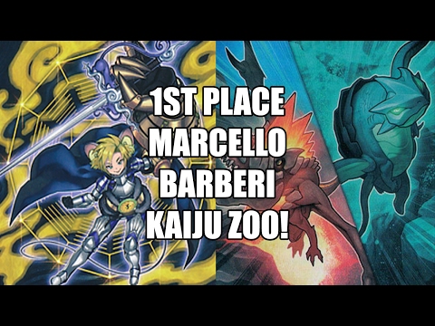 Marcello Barberi's 1st Place Kaiju Zoo Florence, Italy Regional Profile!