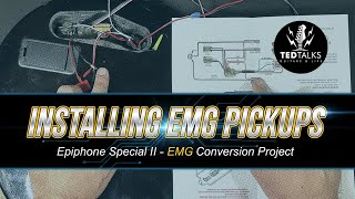 Epiphone Special II (Part 5) Installing James Hetfield EMG Pickups: Wiring & Troubleshooting