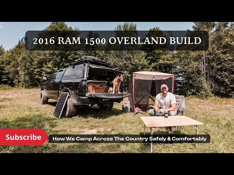 2016 Ram 1500 Overland Build - Truck Camping Across America
