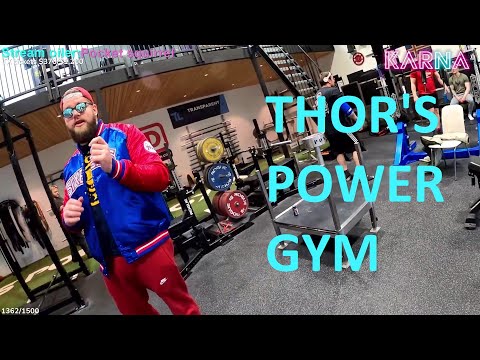 Karna visiting Thor's Power Gym, Tour