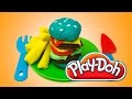 How to Make a Playdoh Burger by Unboxingsurpriseegg