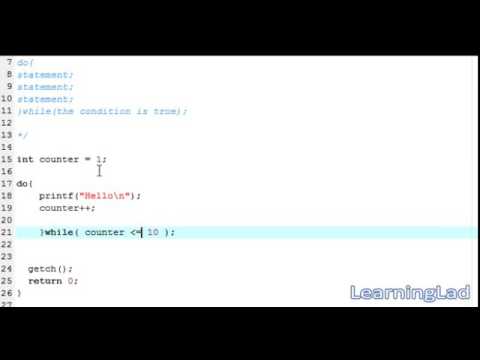 15 Do While Loop In C Programming Language Video Tutorials