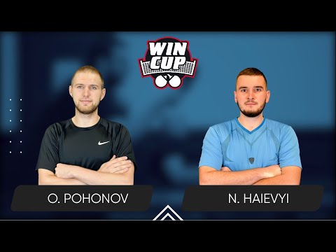 14:30 Oleksandr Pohonov - Nazarii Haievyi 14.02.2025 WINCUP Master. TABLE 1