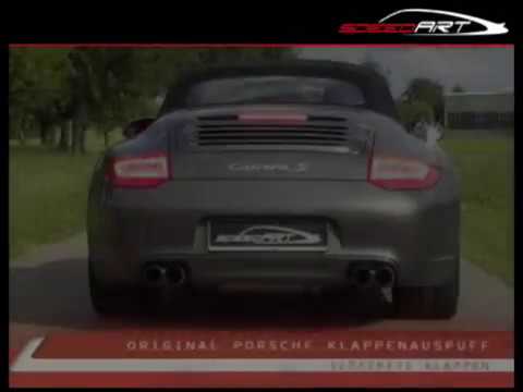 speedART Schleife / X-Rohr für Porsche 997 Carrera/S/GTS Facelift mit ABE für super Sound