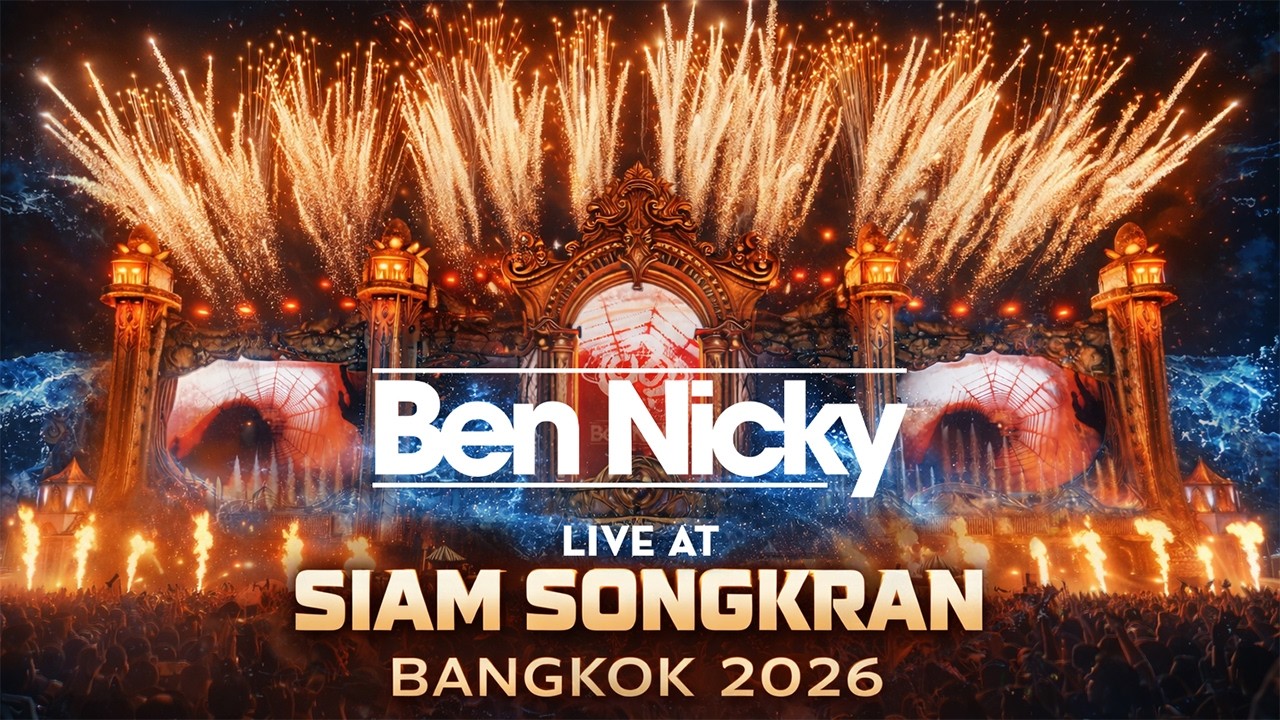 Ben Nicky LIVE  @ Siam Songkran 2026 (FULL 4K SET)