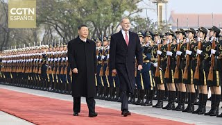 El presidente Xi Jinping se reúne con el rey Felipe VI