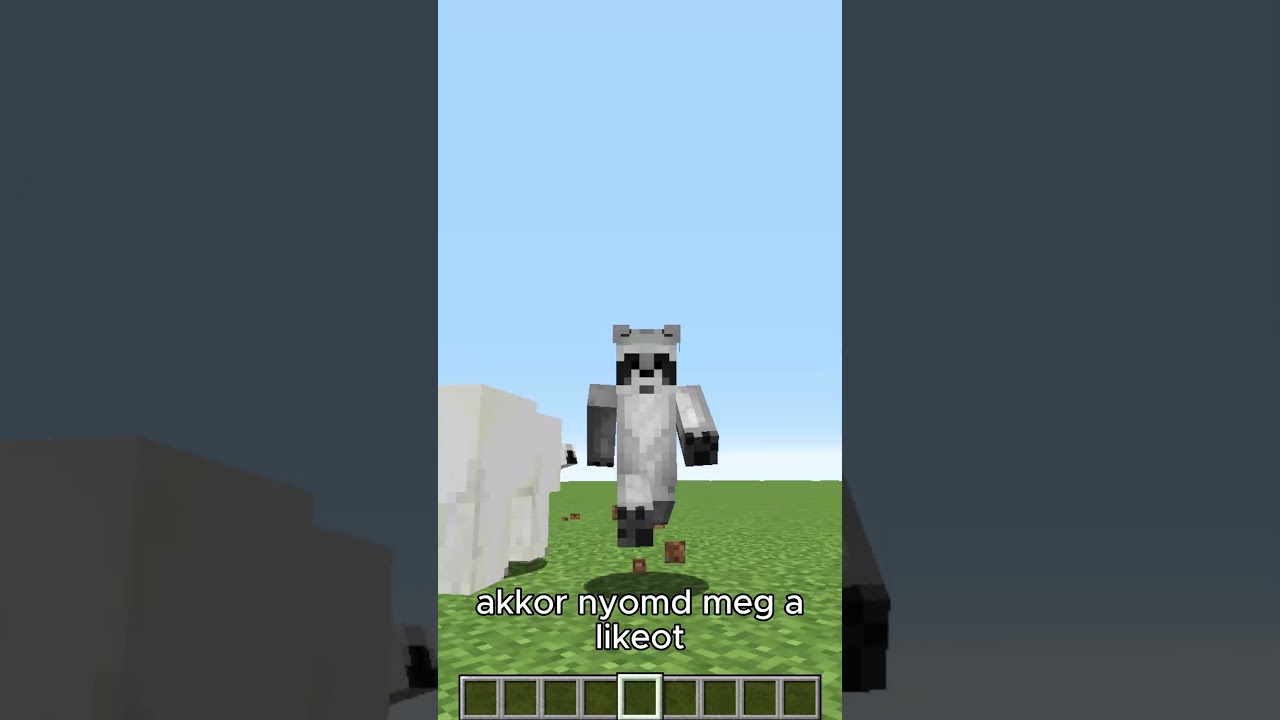 MENNYIRE VAGY FÜRGE?  #100 #minecraft #minecrafttutorial #roblox #prank #trollkodás