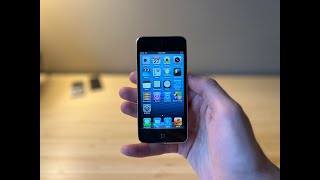 Unboxing an iPod Touch 5 on iOS 6 in 2023