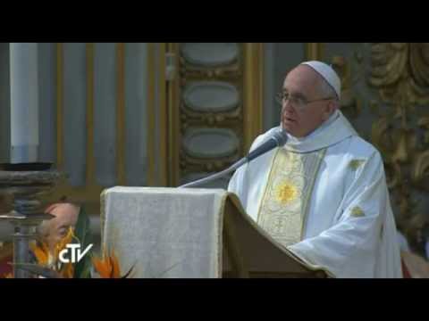 Homilia do Papa Francisco - Missa Anchieta - 24/04/2014