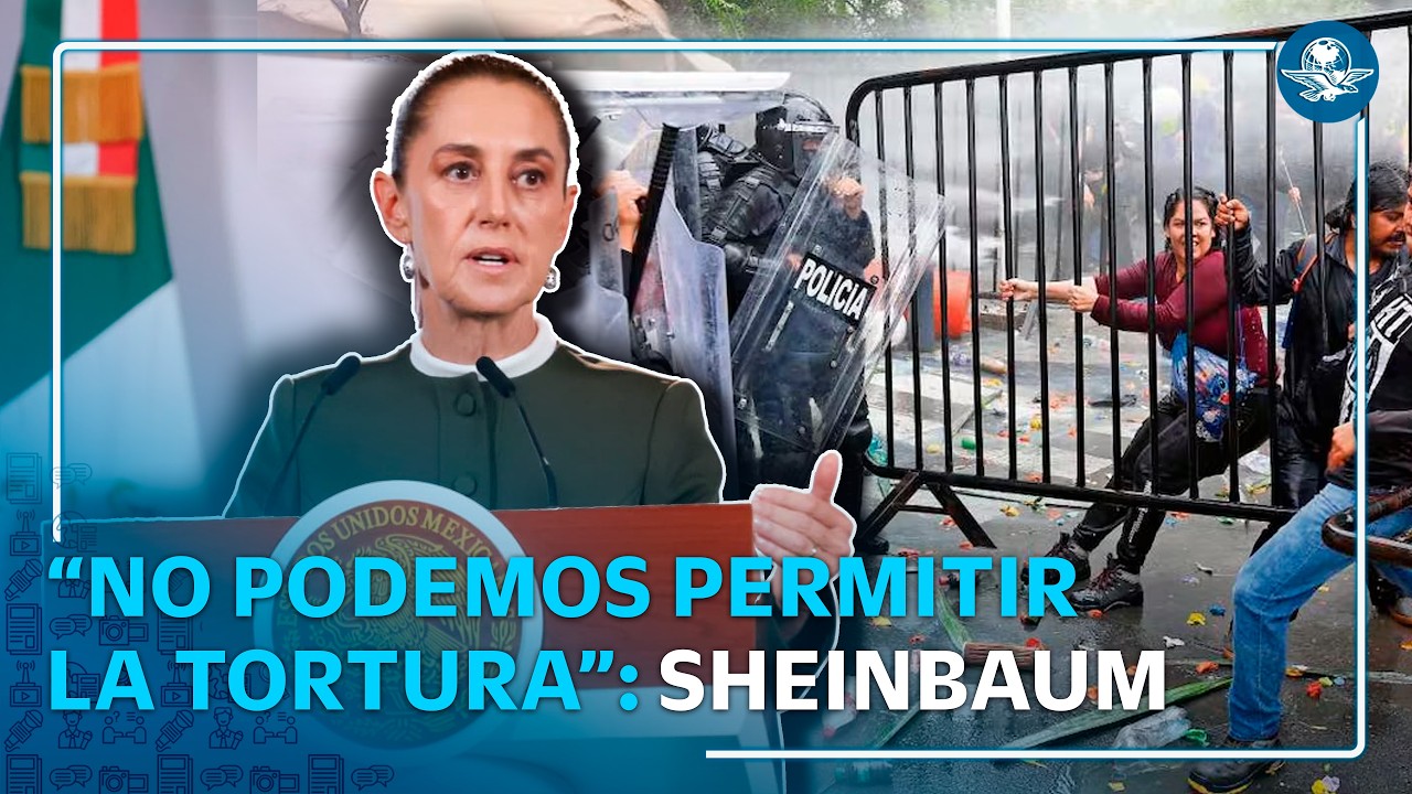 Sheinbaum condena presunta tortura policial a jóvenes en Jalisco: “Es inadmisible”