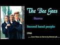 The Bee Gees - Second hand people (DEStereo) Stereo Debut!