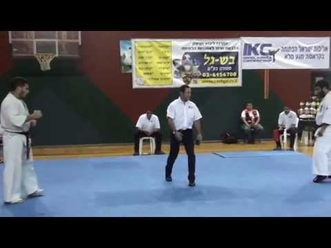 Matan Eliakim VS Yair Cohen - israel karate championship final