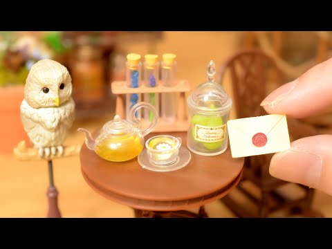 Re-Ment kitchen toy.-Witch's House 5 Hedwig- StopMotion Cooking & Miniature ASMR.