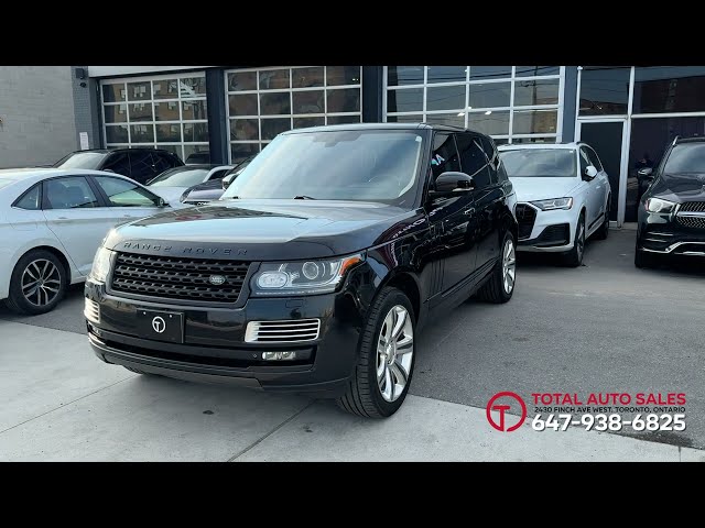2014 Land Rover Range Rover 1 OF 200 | AUTOBIOGRAPHY SUPERCHARGE in Cars & Trucks in City of Toronto