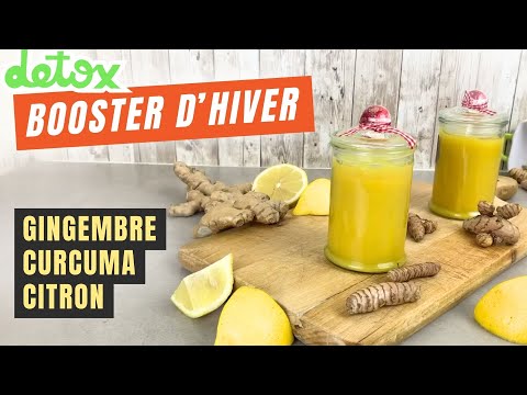 Recette smoothie gingembre citron