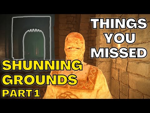 The Top Things You Missed In SUBTERRANEAN SHUNNING-GROUNDS (Part 1)!  - Elden Ring Tutorial/Guide