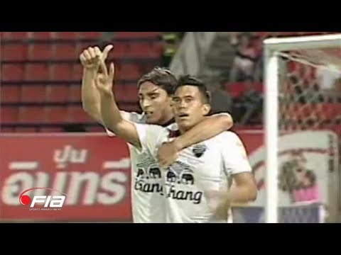 Javier Patiño - Buriram United 1-0 Police United - Winning Goal - TPL 2013