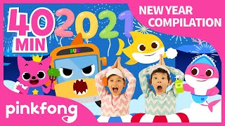 Baby Shark Dance and more | +Compilation | Happy New Year | Pinkfong Songs for Children