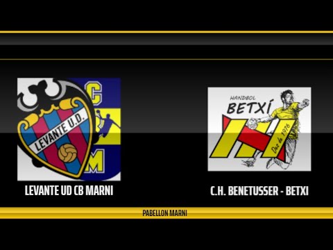 LEVANTE UDBM MARNI B - C.H. BENETUSSER - BETXI 1A NAC. FEM.