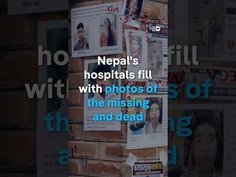 Nepal’s hospitals fill with photos of the missing and dead | DW News