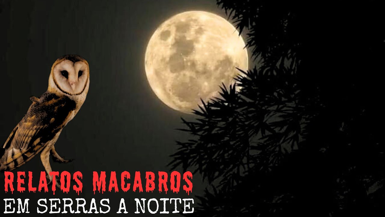 RELATOS MACABROS EM SERRAS À NOITE.