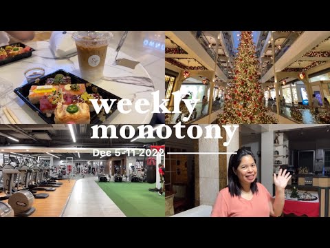 Weekly Monotony (Dec 5-11 2022 Vlog)
