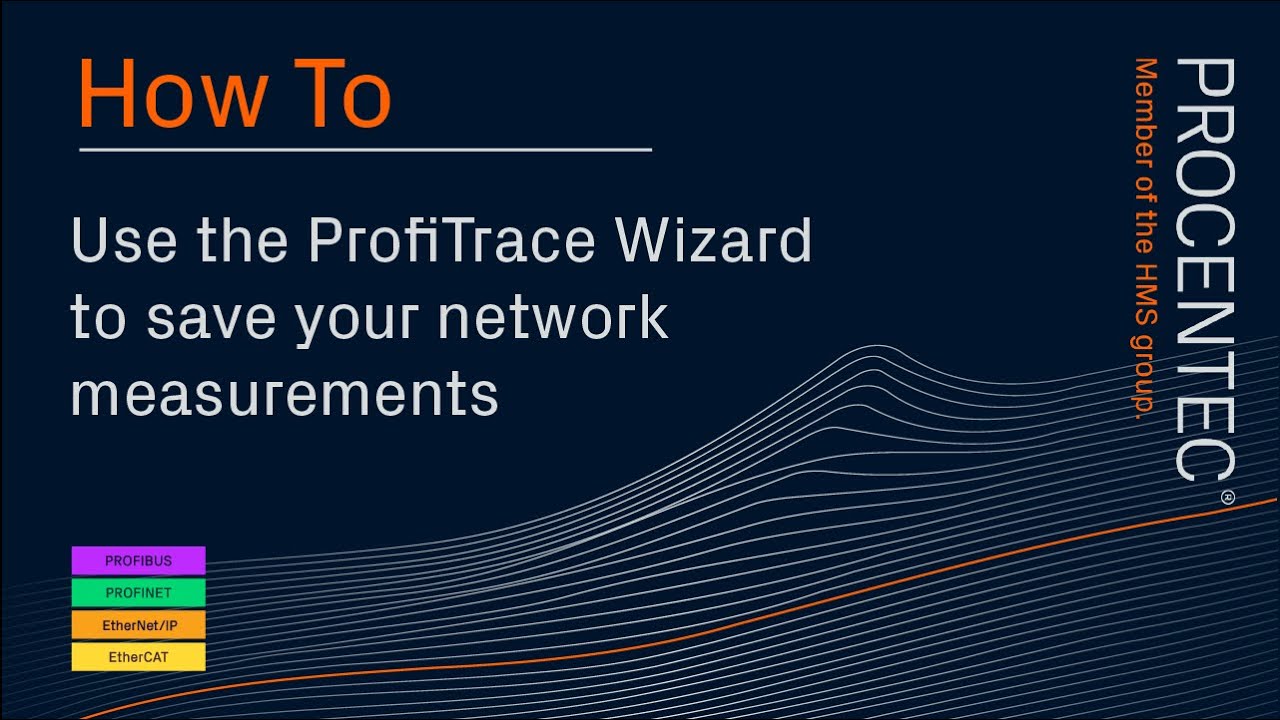 How to use the ProfiTrace Wizard to save your network measurements