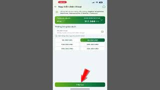 Cách Nạp Tiền  Điện Thoại Trên App Vietcombank