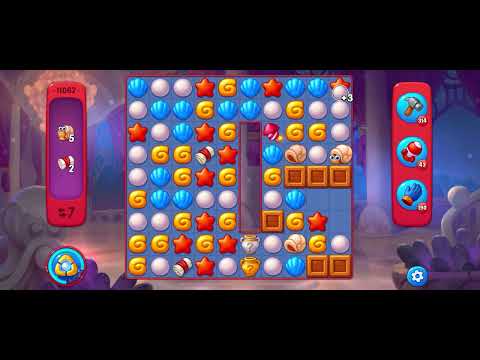 Fishdom Hard level 11062 no boosters フィッシュダム ハード