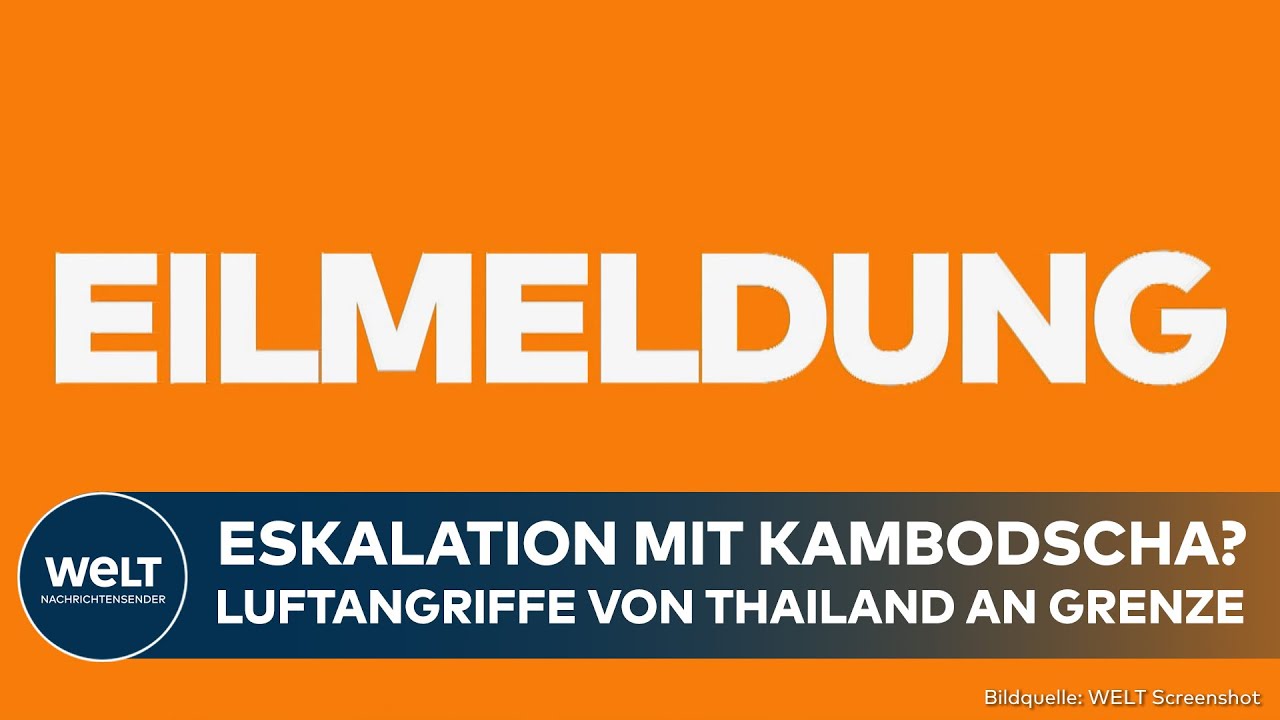 EILMELDUNG: Eskalation im Konflikt? Thailand fliegt Luftangriffe an Grenze zu Kambodscha