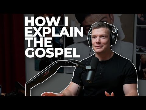 I explain the gospel to Julian Dorey