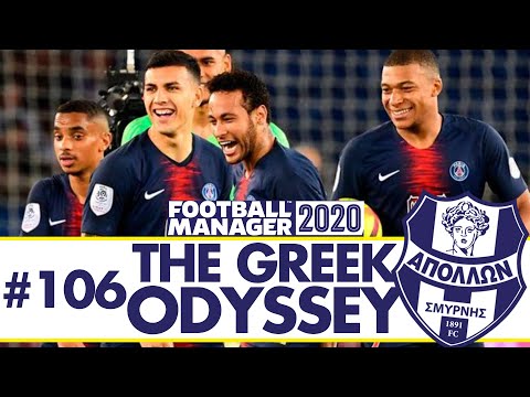 NO EASY CHAMPIONS LEAGUE GAMES... | Part 106 | THE GREEK ODYSSEY FM20 | Football Manager 2020