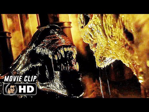 Newborn Vs Queen Scene | ALIEN RESURRECTION (1997) Sci-Fi, Movie CLIP HD