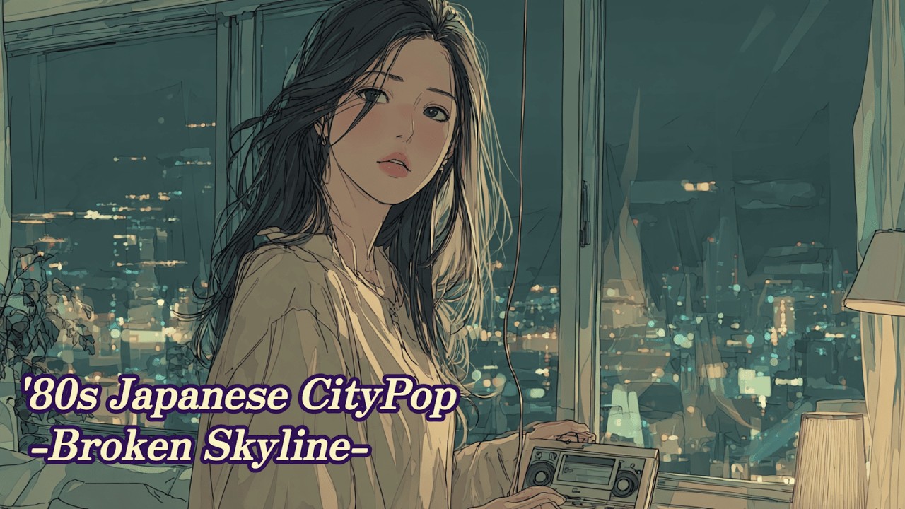 【80's Japanese CityPop】Broken Skyline｜君を失くした街