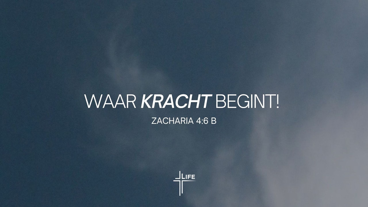 WAAR KRACHT BEGINT!