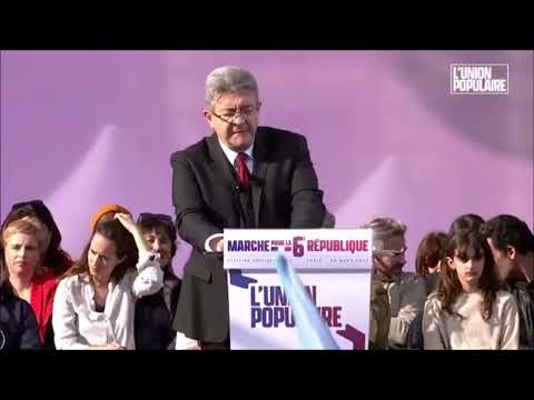 Jean Luc Mélenchon   NON NE CRIEZ PAS MON NOM CRIEZ HYDROLIENNES  #nupes  #jlm2022 #shorts
