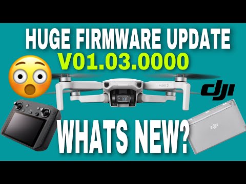 DJI MINI 2 FIRMWARE UPDATE V01.03.0000