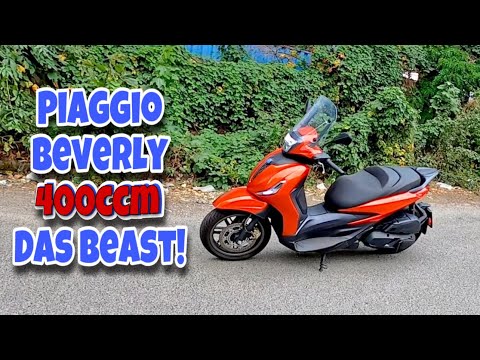 Piaggio Beverly 400 - 35PS - 37,7 Nm - Super Teil - 2 Dinge, die mich allerdings stören...